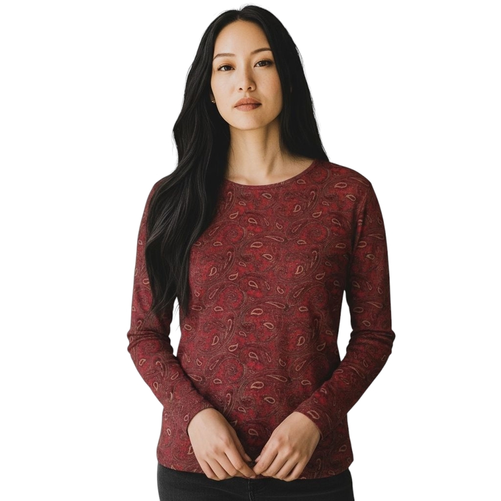 Kim Rogers Paisley long sleeve